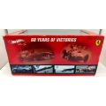 **RARE/USED** 1/43 Hot Wheels Racing Ferrari 60 Years of Racing Set 1951-2011 (Ltd 1842 of 5000)