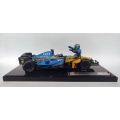 *RARE/MISSING MIRROR* 1/18 Hot Wheels Renault F1 Team 2005 Constructors` Champions LE 0001 of 4300