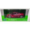 **NEW** 1/24 Welly NEX Lamborghini Huracan LP 610-4 Red