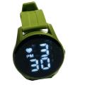 Year unisex  Rubber Band Digital Watch Date Time