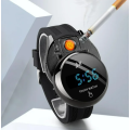 Multifunctional Cigarette Lighter Rechargeable digital touch Sports Watch