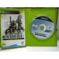 Metal Gear Solid 2 Substance Xbox pal (first Xbox, not Xbox 360 or Xbox One)