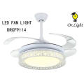 CEILING FAN LIGHT CEILING FAN WITH BUILT IN LED COLOR CHANGING LIGHTS WITH REMOTE