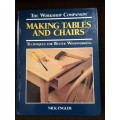 MAKING TABLE AND CHAIRS - NICK ENGLER - WOOD WORK - BOOKS