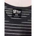 T-SHIRT - TOP - STRIPES  - TEENAGE GIRL - CLOTHING - LADIES - SIZE X-SMALL