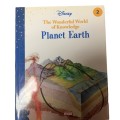PLANET EARTH - THE WONDERFUL WORLD OF KNOWLEDGE - DISNEY BOOK