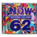 NOW 62 - THAT`S WHAT I CALL MUSIC - CD - COMPACT DISC - MUSIC - 2 DISCS