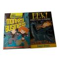 MONKEY BUSINESS - EEK!- PAPERBACK BOOKS - 2 BOOKS