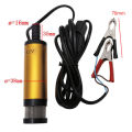 DC12V 38mm 12L/Min Stainless Steel Submersible Diesel Fuel Water Oil Pump