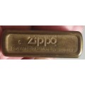 Vintage Brass Zippo lighter