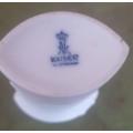 Vintage Kaiser White Bisque Porcelain Vase. Signed M Frey. Number 740/7