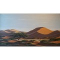 Paul Munro - Sand Dunes - Suth West,  beautiful original painting 90cm x 165cm