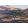 Paul Munro - Sand Dunes - Suth West,  beautiful original painting 90cm x 165cm