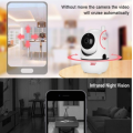 WiFi Home IP Camera, Indoor Pan/Tilt Wireless Security Camera,Nanny cam with Auto Tracking