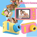 *NEW*Children's mini digital camera 2 inch cartoon cute game camera toy children's birthday gift bab