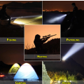 Super Bright Outdoor Handheld Portable USB Rechargeable Flashlight Torch Searchlight Multi-function