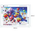 5D DIY FULL DRILL DIAMOND PAINTING BY NUMBER - HOT AIR BALLOONS
