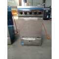 4 BURNER GAS STOVE, GAS OVEN WITH FULL FFD - NOT BOXED - DEMO UNIT
