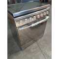 6 Burner Stainless Steel Gas Stove With Gas Oven - Not Boxed - Shop Soiled