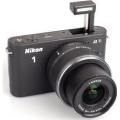 NIKON 1 J1 Mirrorless Digital Camera with 10-30mm Lens (Black)