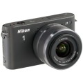 NIKON 1 J1 Mirrorless Digital Camera with 10-30mm Lens (Black)