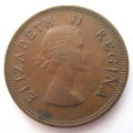 A 1953 SOUTH AFRICAN  HALF PENNY