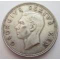 A 1951 SOUTH AFRICAN FIVE SHILLING