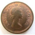 1955 SOUTH AFRICAN QUARTER PENNY---GOOD DETAIL