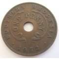A 1952 SOUTHERN RHODESIA PENNY