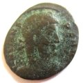 ANCIENT CONSTANTINE COIN--347 TO 348 AD--TWO VICTORIES HOLDING WREATHS AND PALM BRANCHES
