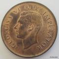 1941 SOUTH AFRICAN PENNY--UNC