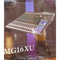 Yamaha analogue mixers - MG16XU