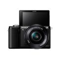 SONY ALPHA 5000 + 16-50 MM LENS | 32 GB SD MEMORY CARD|CHARGER AND CARRY BAG| DEMO CONDITION| BLACK