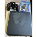 BOXED SONY PLAYSTATION 4 SLIM*500 GB HDD*1 GAME(DESTIN)*1 REMOT CONTROL*HDMI*POWER CABLE*USB CABLE