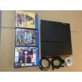 BOXED PS4 PRO CONSOLE* 1TH HDD*MODEL:CUH-1216B*3 GAMES *2 SONY CONTROLLERS*GOOD CONDITION