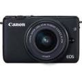 18 MP Canon EOS M10  BODY + 15-45 MM IS STM CANON LENS *128 GB MEMORY CARD*BATTERY & CHARGER