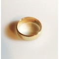 ***IN STOCK!!*** 9CT SOLID GOLD, 3.3 GRAM, 5MM WIDE WEDDING RING SIZE 6.5