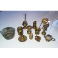 Random brass items for a 1/12 scale dollhouse