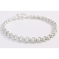 **IN STOCK!!**HEAVY!! BOUCHER STERLING SILVER BRACELET WITH SIGNORETTI CLASP
