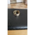 Small 9crt Gold band (ring)