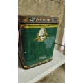 Vintage oriental tea tin