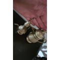 Small vintage brass ornaments