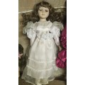 Collectable porcelain doll
