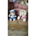 Cute set of miniature dolls