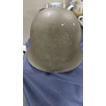 Vintage infantry helmet with inner