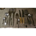 Vintage cutlery pieces