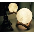 3D Moon Lamp   USB LED Moonlight  Dimmable AND Touch Sensor