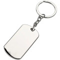 Blanks Stainless Steel DogTag Key-Ring for laser engraving - Bulk Buy - 12pc