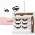 Magnetic eyelash and eyeliner with tweezser kit Mo5