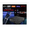 Netflix & Disney Showmax (DStv) .Certified Android 10 ATV 5Ghz Wi-Fi  Chromecast Built in